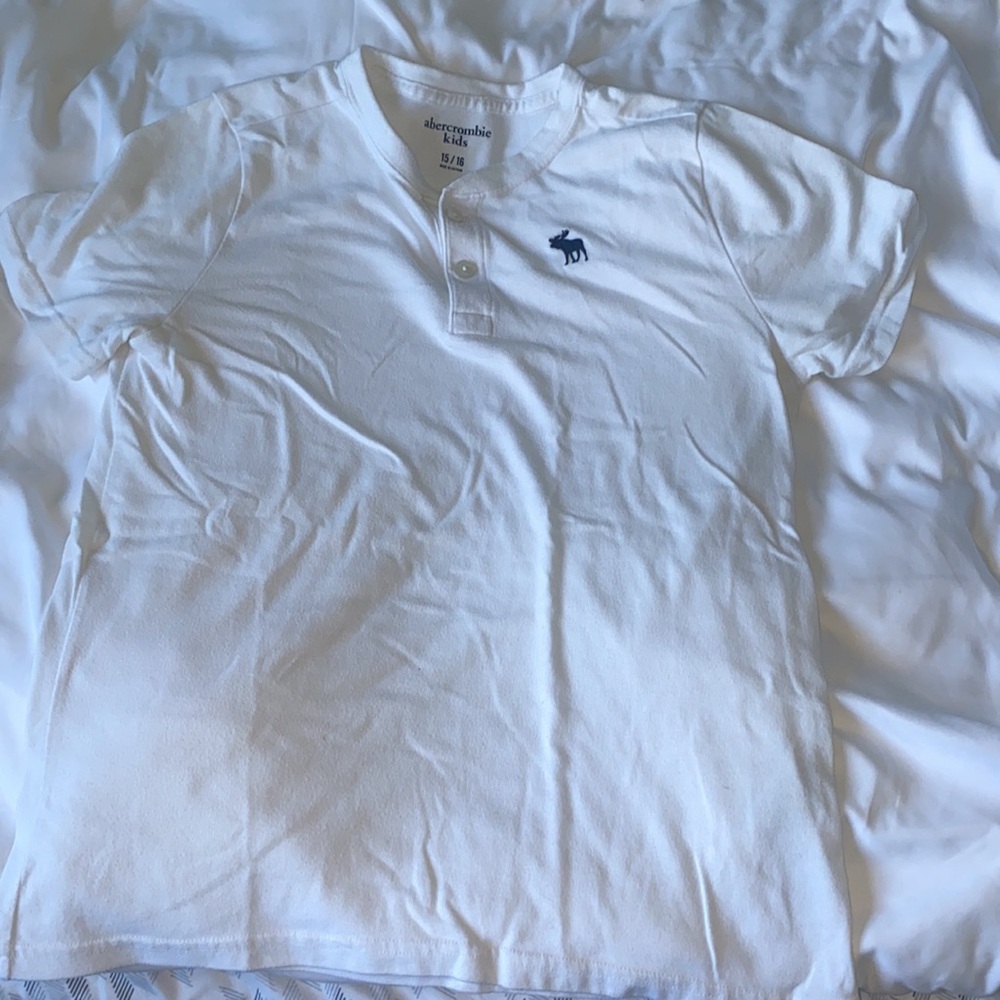 Abercrombie kids white t shirt 15-16 years
